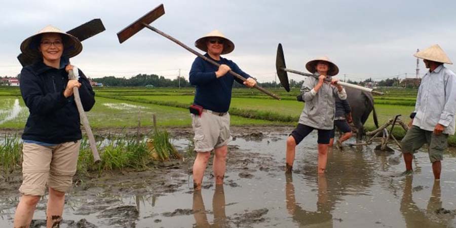 Lantern Making – Be A Real Farmer At Tra Que Village