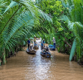 HCM City – Cu Chi Tunnels – Mekong Delta (My Tho, Ben Tre and Cai Rang Floating Market)